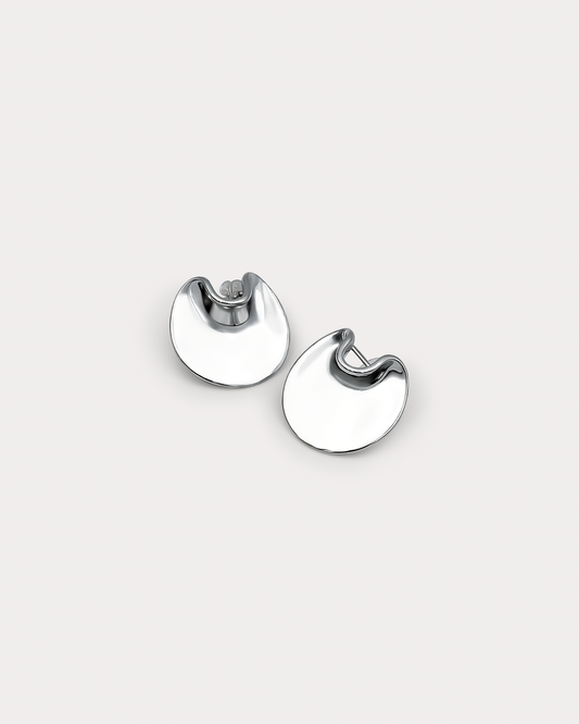 LUNAR SILHOUETTE LARGE STUDS