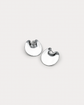 LUNAR SILHOUETTE LARGE STUDS