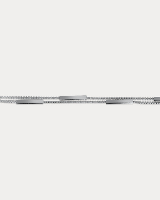 SILVER STREAM BRACELET
