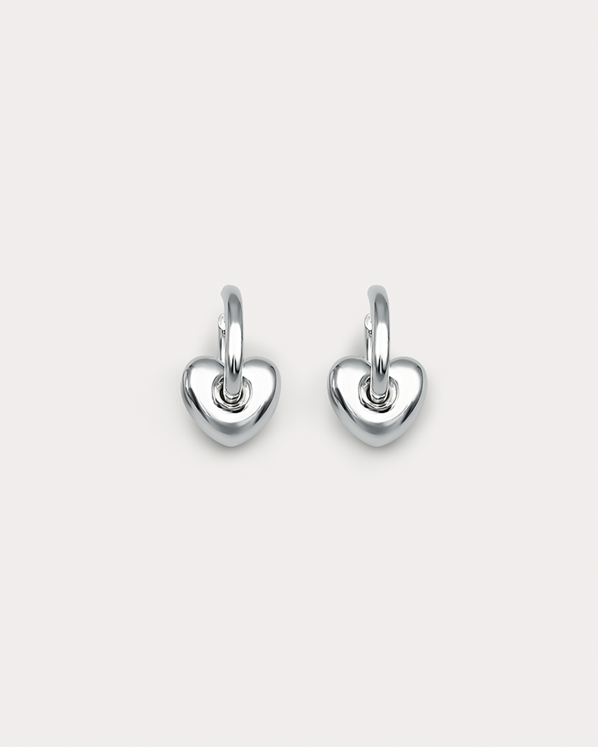 RUTH HEART DROP EARRINGS