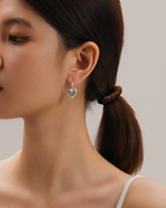 Load image into Gallery viewer, Ruth Heart Drops Dangle
