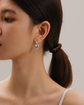 RUTH HEART DROP EARRINGS