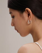 Load image into Gallery viewer, Eden&#39;s Echo Hoops
