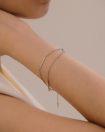 Load image into Gallery viewer, Silver Stream Bracelet
